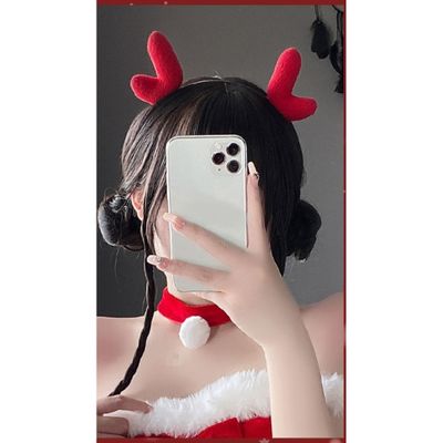 Cài Tóc Tuần Lộc Noel Giáng Sinh - Phụ Kiện Thời Trang Độc Đáo Cho Mùa Lễ Hội, Dễ Dàng Kết Hợp Với Nhiều Trang Phục