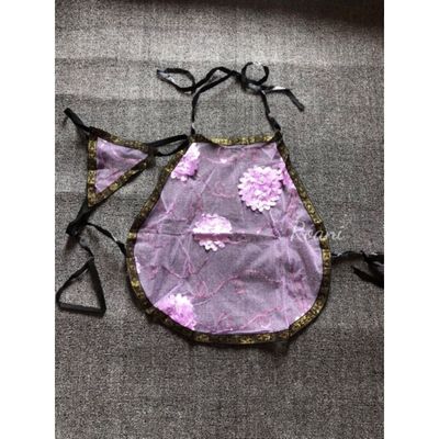 Yếm Cosplay Phối Hoa Quyến Rũ - Đồ Ngủ Gợi Cảm, Phong Cách Thời Trang Độc Đáo Dành Cho Tín Đồ Yêu Thích Cosplay
