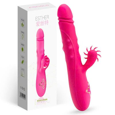 Dương Vật Giả Thụt Và Liếm Esther