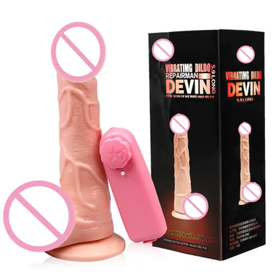 Dương Vật Giả Mini Devin 5.9” Rung Cực Đỉnh, Mát Xa Cực Sướng 631228