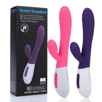 Dương Vật Giả Violet Emotion 12 Chế Độ Rung Chống Nước 639693