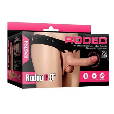 Dương Vật Giả Lovetoy Rodeo Rỗng Ruột Có Dây Đeo Cho Nam 