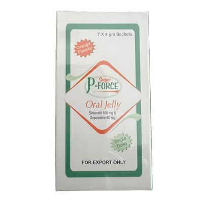 Thạch Trái Cây Vị Cam Super P-Force Oral Jelly - 1 Hộp 7 Gói