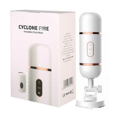 Dương vật giả dính tường, tự thụt, sạc điện, điều khiển từ xa Cyclone