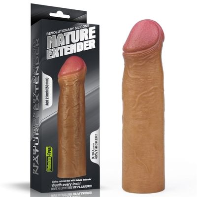 Nature Extender Đôn tăng kích thước dương vật silicone cao cấp