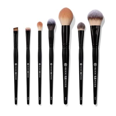 (Bộ 7 Cây) Bộ Cọ Trang Điểm BK Beauty Nikki La Rose Pro Artist Brush Set 7 Cây Chính Hãng