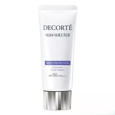 (35ml) Decorté Sun Shelter Multi Protection Comfort SPF50+: Kem Chống Nắng Cấp Ẩm, Bảo Vệ Da Toàn Diện Chính Hãng