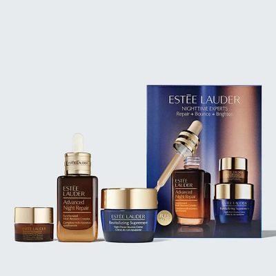 (3 Món) Set Dưỡng Da Estée Lauder Nighttime Experts Repair + Bounce + Brighten Chính Hãng