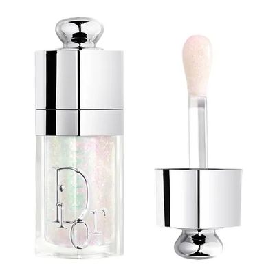(Màu 085 Trong Suốt Ánh Nhũ) Son Dưỡng Dior Addict Lip Glow Oil 085 Cupcake Sparkly Chính Hãng