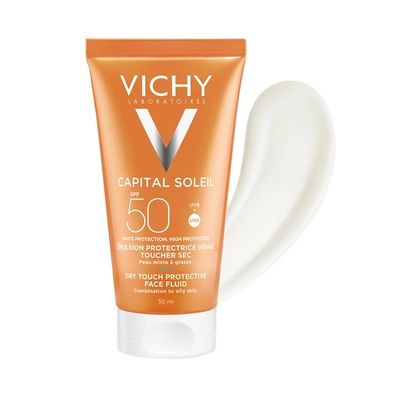 (Chai 50ml) Kem Chống Nắng Vichy Capital Soleil SPF50 Chính Hãng