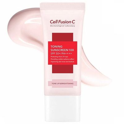 (Chaii 50ml) Kem Chống Nắng Cell Fusion C Toning Sunscreen 100 Nâng Tông - Bảo Vệ Da, Làm Sáng Mịn, Chống UVA/UVB, Dành Cho Mọi Loại Da Chính Hãng