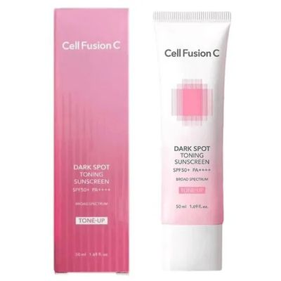 (Chai 50ml) Kem Chống Nắng Nâng Tone Cell Fusion C Dark Spot Toning Sunscreen SPF50+ PA++++ Chính Hãng