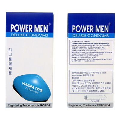 Bao Cao Su Powermen 12 Pack - Bí Quyết Chống Xuất Tinh Sớm, Chạm Đỉnh Cuộc Vui