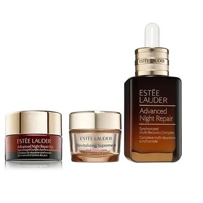 (3 Món) Set Dưỡng Ẩm, Hỗ Trợ Trẻ Hóa Cho Mặt Và Mắt Estee Lauder Chính Hãng