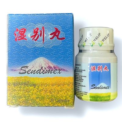 (Hộp 20 Viên - Loại Xịn) Viên uống đau nhức xương khớp Sendimex Thấp biệt hoàn - Hỗ Trợ Giảm Đau và Phục Hồi Sức Khỏe Xương Khớp - Xuất Xứ Malaysia Chính Hãng