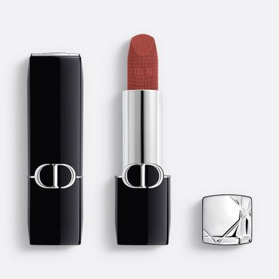 (Màu 299 Hồng Nâu Đất) Son Dior Rouge Velvet Finish 299 Amou Chính Hãng