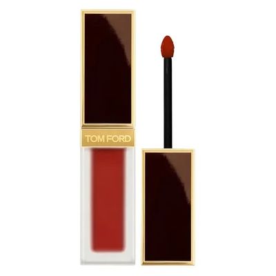 (Màu 123 Đỏ Đất) Son Kem Tom Ford Liquid Lip Luxe Matte Màu 123 Devoted Chính Hãng