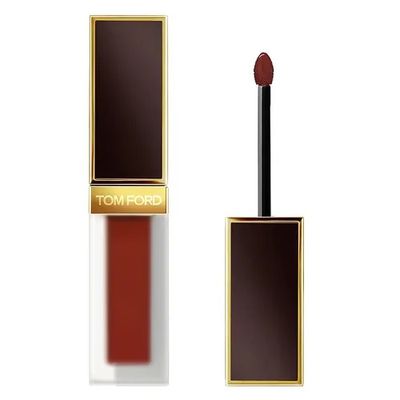 (Màu 132 Đỏ Nâu Đất) Son Kem Tom Ford Liquid Lip Luxe Matte 132 Heat Wave Chính Hãng