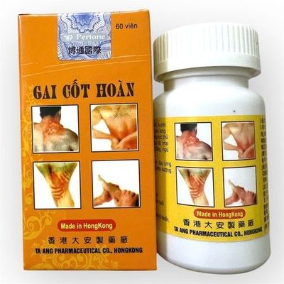 (Loại Thường) Viên uống Gai cốt hoàn hỗ trợ đau nhức xương khớp, phong thấp nhức mỏi, đau lưng, nhức khớp, viêm khớp - H