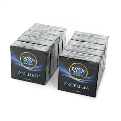 (Hộp 1 Cái) Bao cao su VRT Đen 0.06mm chính hãng