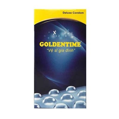 (Chính hãng) Bao Cao Su Gai Goldentime Hộp 10 cái Cao cấp