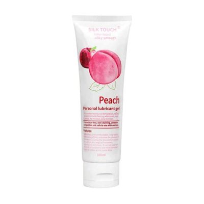 (Chai 100ml) Gel bôi trơn hương đào Silk Touch Peach chính hãng