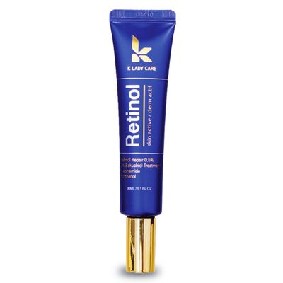 Kem Retinol K Lady Care 30ml - Dưỡng Da Sáng Mịn Trẻ Hóa với 0.5% Retinol và Bakuchiol - Chăm Sóc Da Thích Hợp Cho Mọi L
