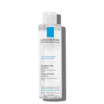 Nước tẩy trang La Roche-Posay Micellar Water 200ml - Dành cho da nhạy cảm, làm sạch sâu, không cần rửa lại, chính hãng.