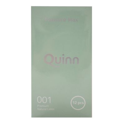 (Hộp 120 Cái) Quinn Pleasure Max - Bao cao su siêu mỏng 0.01 Chính hãng