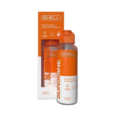 (Chai 100ml) Gel Bôi Trơn Nóng Ấm Shell Sunshine Chính hãng