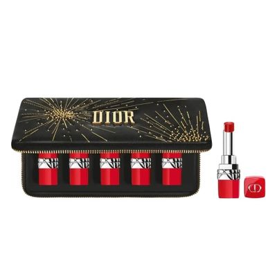 Set 5 Son Dior Ultra Rouge Chính Hãng - Màu 999 Đỏ Tươi, 777 Đỏ Cam, 641 Đỏ Đất, 436 Cam Cháy, 851 Đỏ Rượu - Đẹp, Sang T