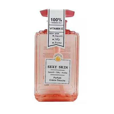 Sữa Tắm Nước Hoa Dưỡng Da Sexy Skin Vitamin E 600ml - Giúp Da Sáng Mịn, Thơm Lâu, Chống Oxy Hóa Cho Mọi Loại Da