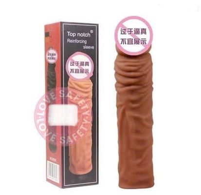 (Hộp 1 Cái) Bao Cao Su Đôn Dên Tăng Kích Thước Top Notch Reinforcing Gân Chính Hãng