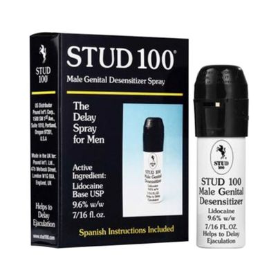 Gel bôi trơn hỗ trợ dành cho nam giới  Anh Quốc Stud 100 - Chai 10ml