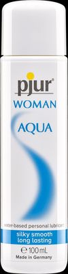 (Chai 100ml) Pjur Woman Aqua | Gel bôi trơn gốc nước cho làn da nhạy cảm nhập khẩu | Đức Chính hãng