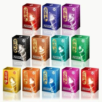 (Chính hãng) Bao Cao Su Juncai 12 Con Giáp Hộp 2 Cái – Tăng Khoái Cảm Cho Bạn TìnhCao cấp