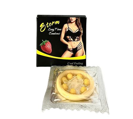(HỘP 1 CÁI) BAO CAO SU STORM 7 BI (LOẠI 1) CHÍNH HÃNG