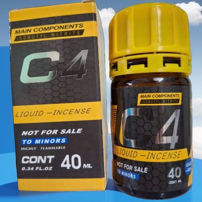 Popper c4 40ml , mùi hương dễ hít, cực mạnh phê lâu, che tên sp 