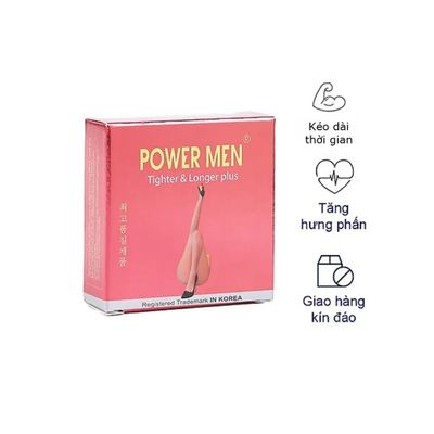 Bao Cao Su Size Nhỏ Kéo Dài Power Men Tighter Longer