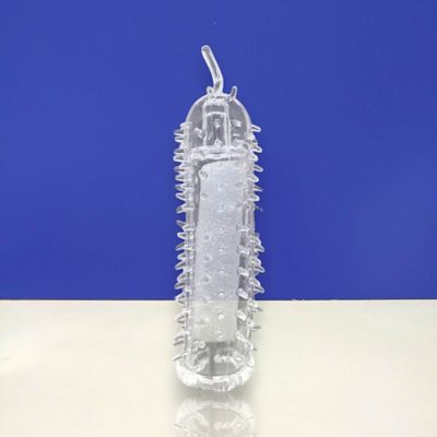 Bao Cao Su Đôn Dên Gai Đầu Tròn Brave Man – Silicon Cao Cấp, Đôn Dài 2.5cm & Massage Gai Nổi Toàn Thân (Hộp 1 Cái)