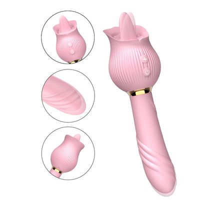 Máy Massage Hoa Hồng Rose Submarine – Công Nghệ Hút Rung & Lưỡi Liếm 12 Tần Số, Silicon Y Tế Cao Cấp, Chống Nước (Sạc USB)