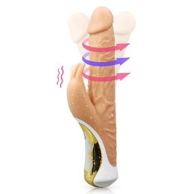 Dương Vật Giả Indulge Emperor – Rung Ngoáy 360 Độ, 10 Chế Độ Massage, Nhánh Rung Điểm G, Silicon Cao Cấp