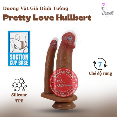(Snapshop) Dương Vật Dính Tường Pretty Love Hullbert 2 Đầu Chính Hãng