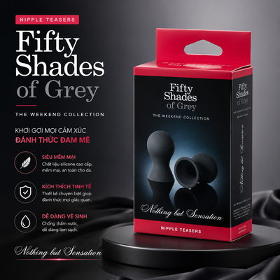 (Snapshop) Kẹp Vú Kích Thích Đầu Ti Fifty Shades Of Grey Nipple Teasers Chính Hãng