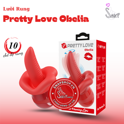 (Snapshop) Lưỡi Rung Liếm Pretty Love Obelia Chính Hãng