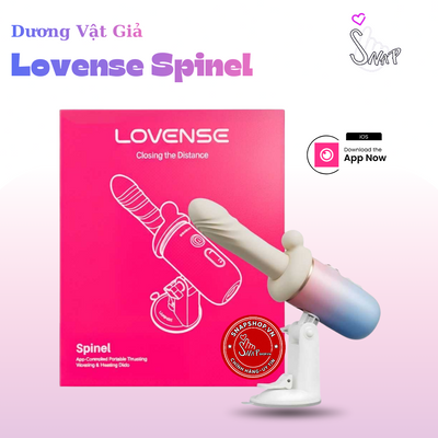 (Snapshop) Dương Vật Giả Lovense Spinel Điều Khiển App Chính Hãng