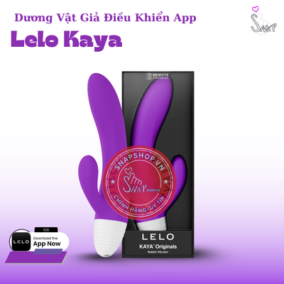 (Snapshop) Dương Vật Giả Lelo Kaya Điều Khiển App Chính Hãng