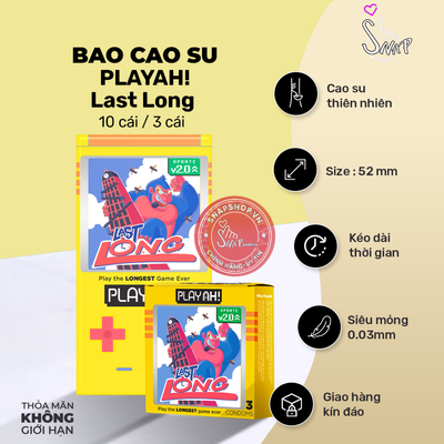 (Snapshop) Bao Cao Su Kéo Dài Thời Gian PlayAh Last Long Chính Hãng