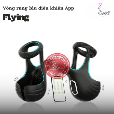 (Snapshop) Vòng Rung Bìu Flying Điều Khiển App Chính Hãng