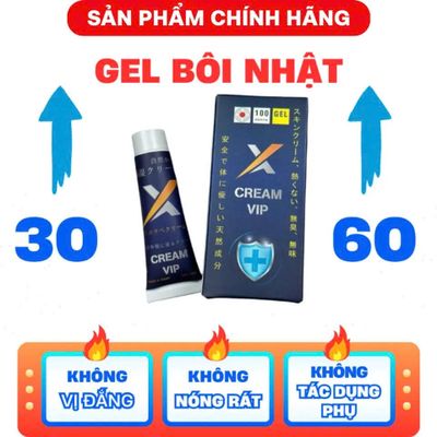 (Hàng công ty) Lọ kem vip nhật bản 20g giúp tăng thời gian tốt cho nam cực hot